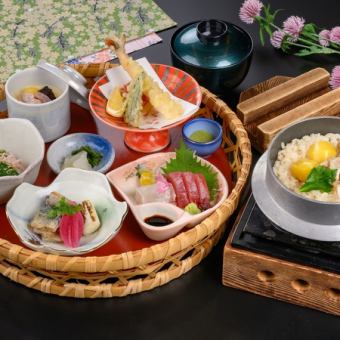 【四季を楽しみ、旬を味わう】季節の花かご御膳　ーランチー　