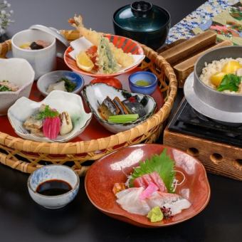 【四季を感じ、旬を味わう】季節の花かご御膳　ーディナーー　