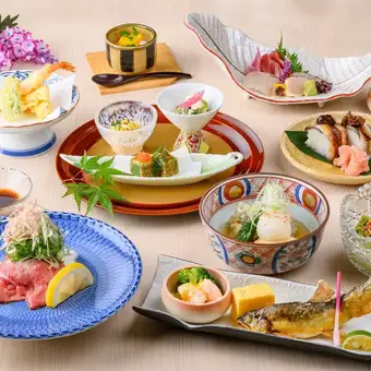 【宴会・接待におすすめ】季節の会席　雅 【120分飲み放題付き　L.O15分前】