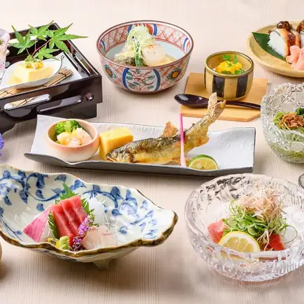 【慶事・法事におすすめ】季節の会席　葵 【お料理のみ】