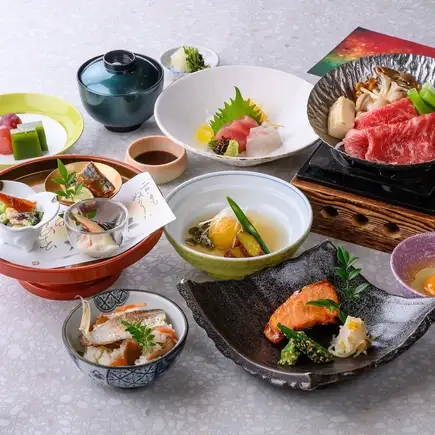 【宴会・接待におすすめ】季節の会席　葵 【120分飲み放題付き　L.O15分前】