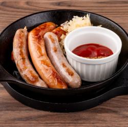 5 kinds of sausage assortment