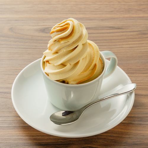 生キャラメルソフトクリーム