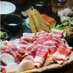 120分絶品焼きしゃぶ食べ放題＆飲み放題コース！