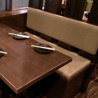 4名様まで可能なゆったりとしたボックス席♪【蘇我駅 居酒屋 】