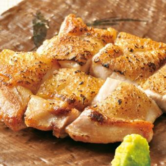大山鶏もも肉炭火焼