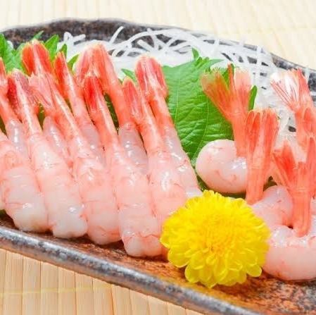甘海老の刺身