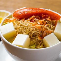 辣明太鱼籽麻糬芝士文字烧