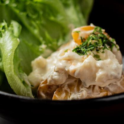 焼きじゃがのポテサラ