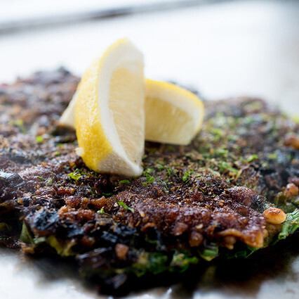 すじこんねぎ焼き