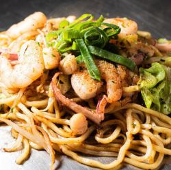 海鲜盐烤荞麦面