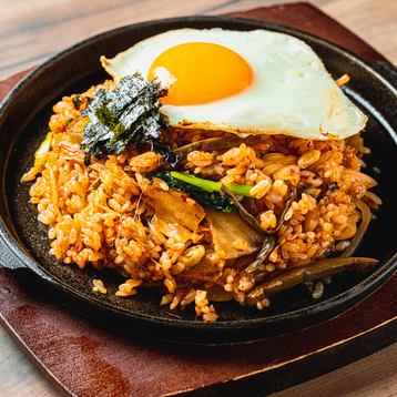 鉄板焼きビビンバ