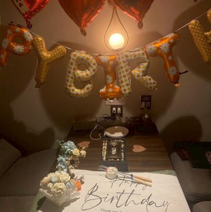 1日1組限定 【極上記念日】完全個室×花束×バルーン×シャンパン付ラグジュアリープラン