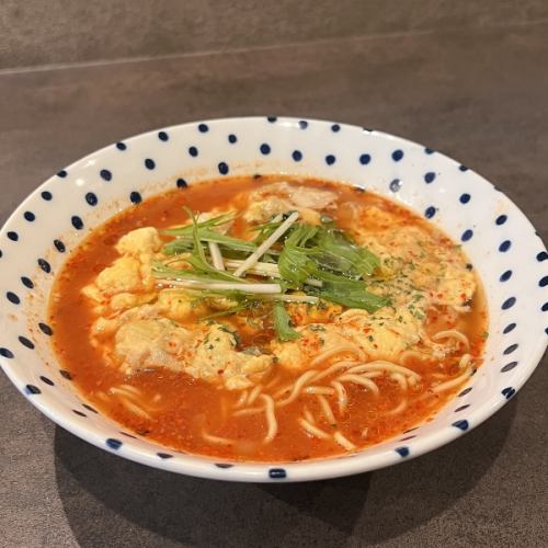 tomato spicy noodle set