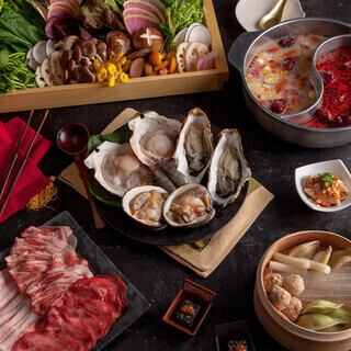 Manpuku Course ≪7 dishes≫ 7,700 yen (tax included)