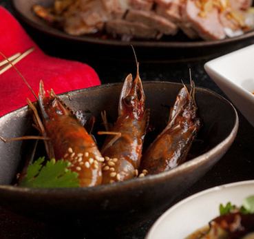Angel shrimp gejang (2 pieces)