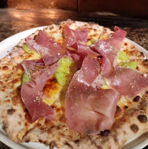 Prosciutto and Melon Quattro Formaggi