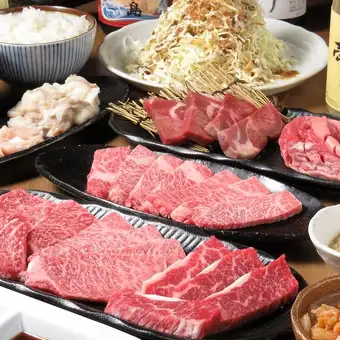 Standard beef only! Banquet course <Includes 2 hours of all-you-can-drink (70 types of drinks including draft beer)>