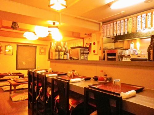 <p>There are 5 seats at the counter.Many people use it alone when they are on a business trip because even one person can easily enter it.A partition is set up between the counter and the kitchen to prevent infectious diseases.</p>