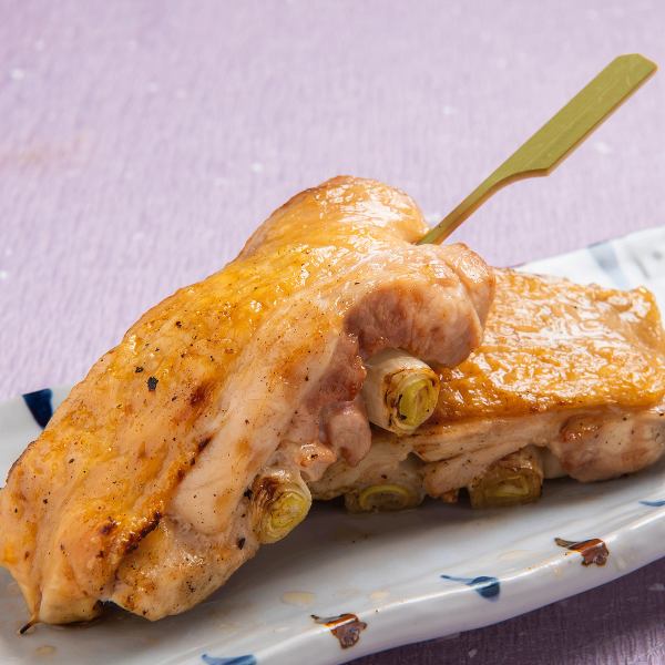 Shiretoko chicken “Negima skewer”