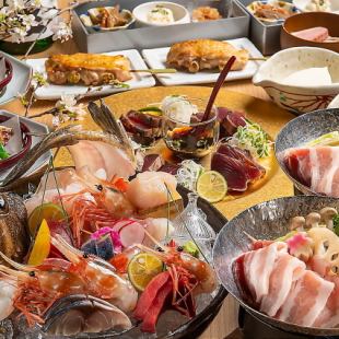 十月宴会【壹岐】9道菜/2小时无限畅饮 7,000日元（含税）