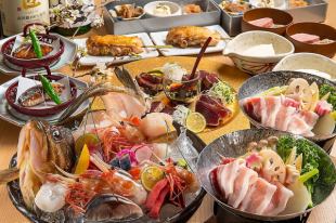 十月宴会【极品】8道菜/2小时无限畅饮 6,000日元（含税）