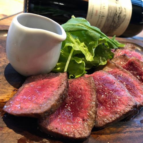 牛イチボ肉のグリル