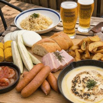 【期間限定】完全手ぶらでOK！女子会BBQプラン 3500円(税込)ドリンク持ち込みOK！！