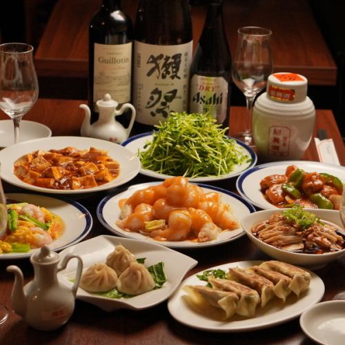 本格中華とお酒で満喫◎