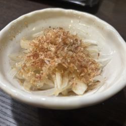 オニオンスライス/冷奴　各