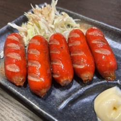 赤ウインナー