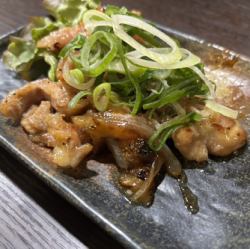 せせり塩炒め