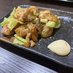 若鶏のカレー炒め