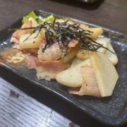 山芋バター醤油