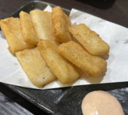 山芋の唐揚げ明太マヨ味