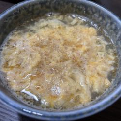 玉子スープ/わかめスープ　各