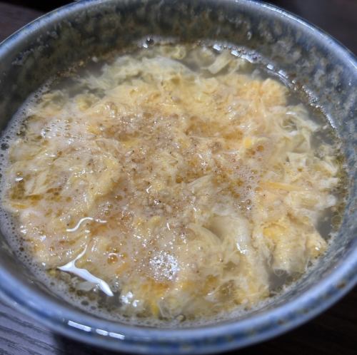 玉子スープ/わかめスープ　各
