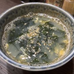 わか玉スープ