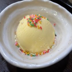 バニラアイス