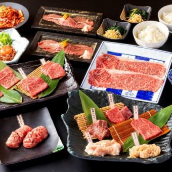 [Ushi Jiro Premier Course] Large-sized loin sea urchin sushi, Kobe beef, rare cuts, and 18 other dishes! 90 minutes of all-you-can-drink