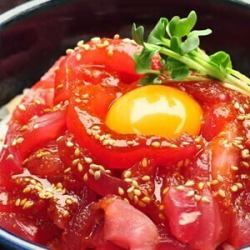 鮪魚生拌飯