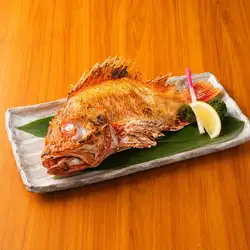 金目鯛海塩焼き