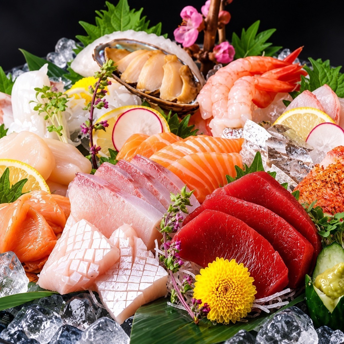 鮮度抜群の旬魚を贅沢に味わう海鮮自慢の逸品をご堪能