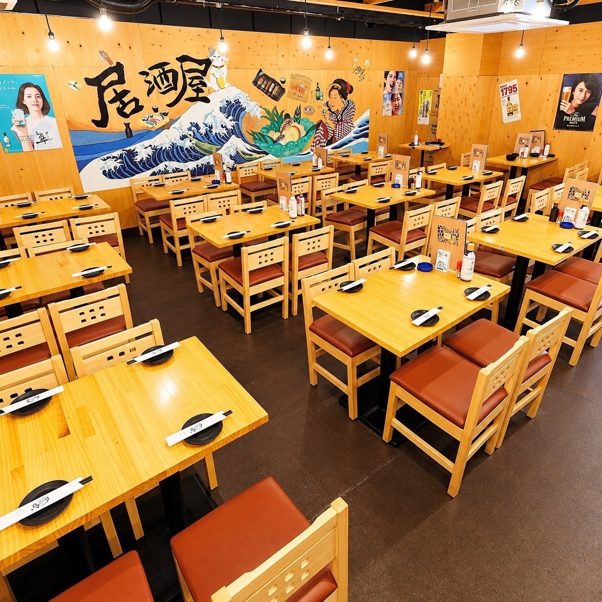大人数でも一体感ある宴会を楽しめる広々空間をご用意