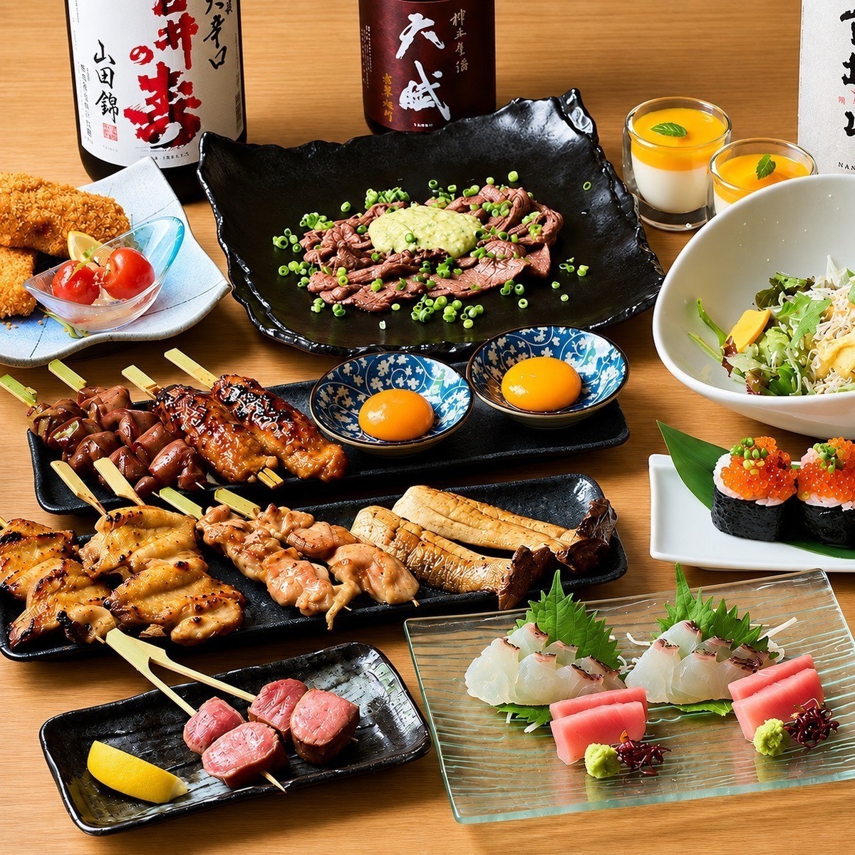飲み放題付きで料理もお酒も満喫できる充実宴会プラン