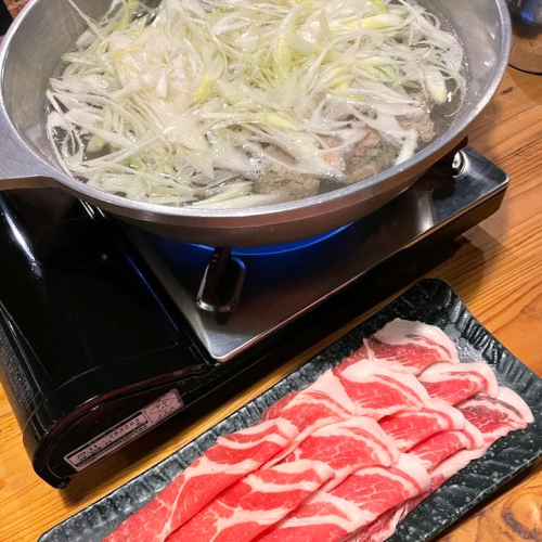 Our proud healthy pork shabu-shabu is exquisite ☆