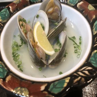 はまぐり酒蒸し(3コ)/焼はまぐり(3コ) 