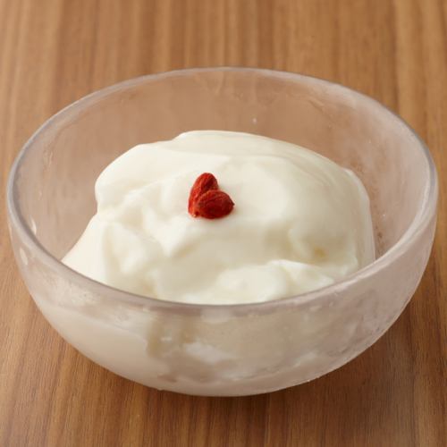 깔끔한 살구 두부