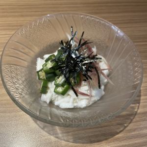 【とりあえず】長芋とオクラのさっぱり和え