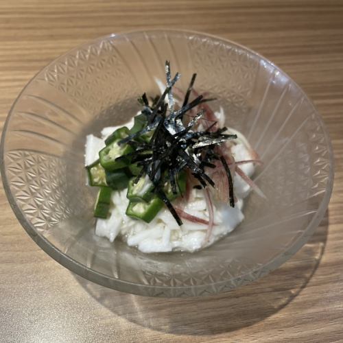 【とりあえず】長芋とオクラのさっぱり和え